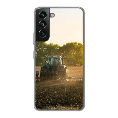 Produktbild von MuchoWow® Handyhülle Schutzhülle Hülle für Samsung Galaxy S22 Traktor - Vogel - Land Silikon Softcase Handy Hülle - Mobiltelefonhülle