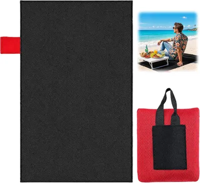 Immagine prodotto di Coperta da picnic impermeabile, 110 x 70 cm, ultraleggera e compatta, ideale per il campeggio