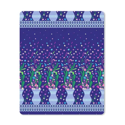 Produktbild von MuchoWow® Mauspad Mousepad Blumen - Muster - Frühling 30x40 cm - Mousepads - Maus Mat - Pad - Mausunterlage - Mausmatten