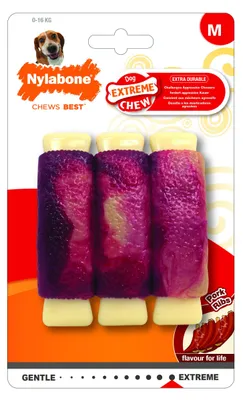 Immagine prodotto di Nylabone Extreme, osso da masticare con sapore di costine di maiale