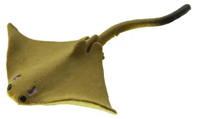 Produktbild von Safari - 345222 - Good Luck Minis, Glücksminis, Kuhnasenrochen, 5 Stück, BPA-frei, ca.: 2cm