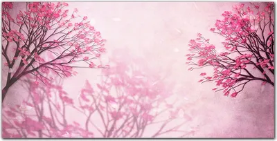 Produktbild von Coloray Bild aus Leinwand 140x70 Leinwand Dekoration - Baumblüten