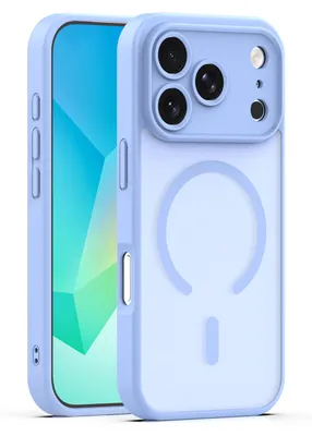 Produktbild von TelForceOne Mag Matt, Cover, Apple, iPhone 17 Pro Max, 17,5 cm (6.9"), Hellblau