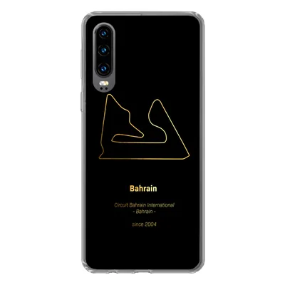 Produktbild von MuchoWow® Handyhülle Schutzhülle Hülle für Huawei P30 Bahrain - Formel 1 - Rennstrecke Silikon Softcase Handy Hülle - Kartenbesitzer