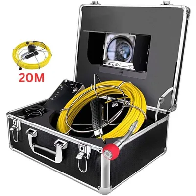 Produktbild von Rohrinspektionskamera, 20m, iUni ICT18, 7 Zoll Monitor