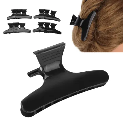 Image de Lot de 12 pinces à cheveux : formes originales, décoratives, compactes, portables, pratiques, résistantes, idéales pour la coiffure