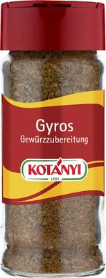 Produktbild von Kotanyi Gyros Gewürzzubereitung klassisch griechische Küche 40g