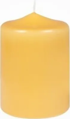 Produktbild von Premium Stumpenkerzen Honig 100 x 70 mm, 1 Stück