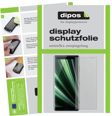 Produktbild von 2x Schutzfolie für Sony Xperia XZ3 matt Displayschutzfolie Folie Display Schutz