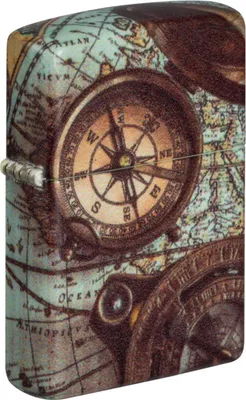 Immagine prodotto di Accendino a benzina Zippo 60006137 Compass World Map antivento