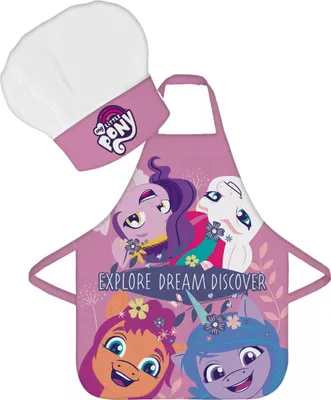 Produktbild von Kinderschürze mit Kochmütze My Little Pony