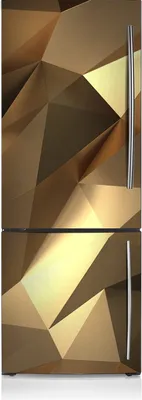 Produktbild von Magnete Küche Kühlschrank Kühlschrankmagnete 60x205 cm - Goldfolie