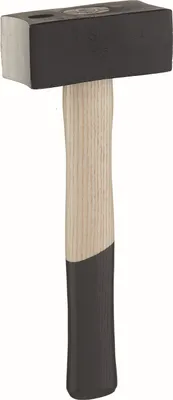 Produktbild von PICARD Bossierhammer 1.500g gewölbte Bahnen mit Eschenstiel Nr. 65