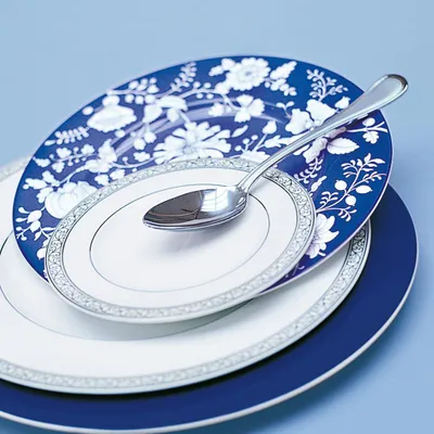 Zdjęcie produktu dla Villeroy & Boch Advantage zestaw 6 łyżek stołowych Crossband Septfontaines stal nierdzewna srebrny/platynowy 1262430040