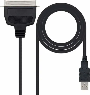Obrázek produktu pro Nanocable 10.03.0001, Černá, USB A, Centronics 36, 1,5 m, RoHS, 2420 mm