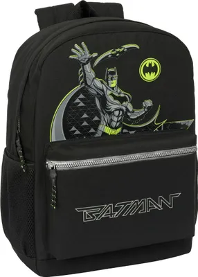 Produktbild von Schulrucksack Batman Game over Schwarz 32 x 43 x 14 cm