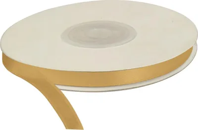 Produktbild von Goldenes Satinband 0,6 cm x 25 m - Einheitsgröße