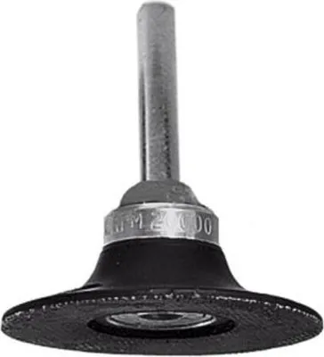 Immagine prodotto di Platorello in gomma 3M ROLOC, diametro gambo 6 mm, duro, diametro esterno 50 mm