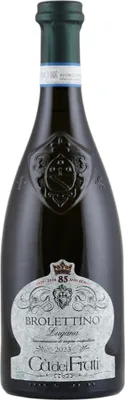 A bottle of wine against a white background.