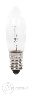 Produktbild von Ersatzteile & Bastelbedarf Riffelkerzen 12V/3W E10, 3 Stück auf Blisterkarte Breite x Höhe x Tiefe 1 cmx4,5 cmx1 cm NEU