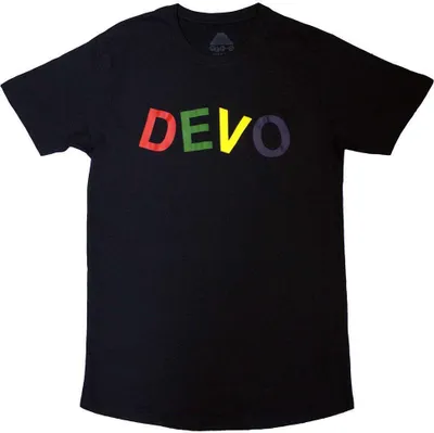 Image de DEVO - T-shirt homme/femme unie RO10841 (XL) (Noir)