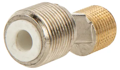 Produktbild von tecuro S-Anschluss (schallreduziert) für Wandarmaturen 3/4 x 1/2 Zoll, Messing vernickelt
