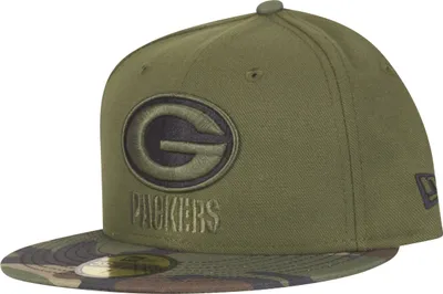 Produktbild von New Era 59Fifty Cap - Green Bay Packers wood camo - 7 3/8