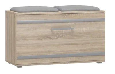 Produktbild von Schuhschrank mit Sitzfläche Eiche Sonoma