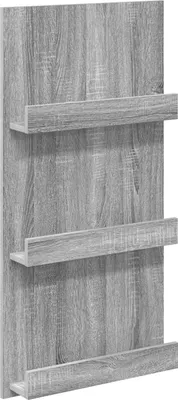 Produktbild von vidaXL Magazinregal Graues Sonoma 51 x 11 x 102 cm Holzwerkstoff