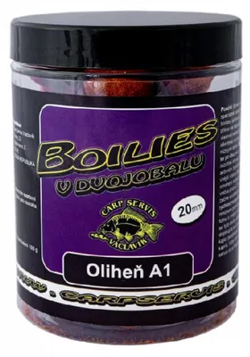 Obrázok produktu pre Carp Servis Václavík Boilies v dvojobalu - 180g 20 mm oliheň A1