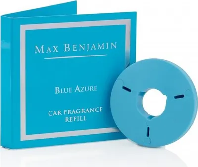 Productafbeelding van Max Benjamin Blue Azure Luxe Auto Geurvervanging Max