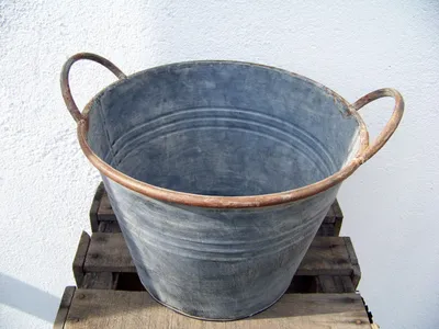 Produktbild von Pflanzkübel Zink Shabby