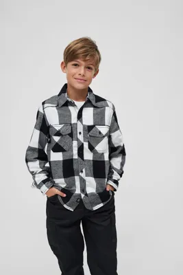 Zdjęcie produktu dla Dziecięca koszula Brandit z długim rękawem Checkshirt Kids