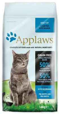 Obrázok produktu pre Applaws Dry Cat Ocean Fish & Salmon 1,8kg