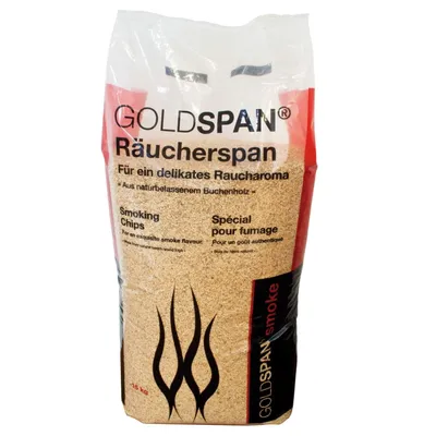 Produktbild von Goldspan Räuchermehl 15kg B 5/10 - extra fein Körnung - 0,2-1,25mm