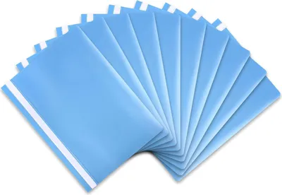 Produktbild von 10x itenga Schnellhefter, DIN A4, PP, HELLBLAU