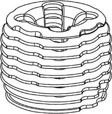 Produktbild von Robitronic Zylinderkopf für 2,5ccm