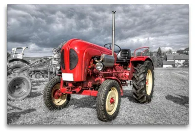 Produktbild von Premium Textil-Leinwand 120x80cm quer Ein Motiv aus dem Kalender Nostalgie auf Feld und Flur | Wandbild, HD-Bild auf Keilrahmen, Fertigbild auf hochwertigem Vlies, Leinwanddruck von Peter Härlein