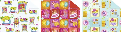 Produktbild von Tonkarton 220g/qm 49,5x68cm VE=10 Bogen Happy 3 Motive.sortiert