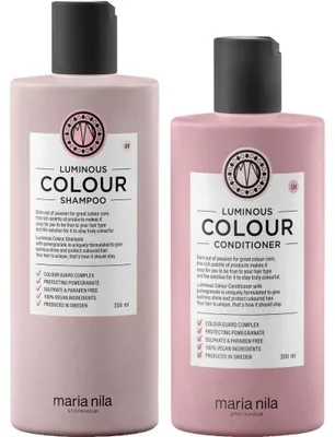 Produktbild von Maria Nila Luminous Colour Set - Shampoo 350 ml + Conditioner 300 ml