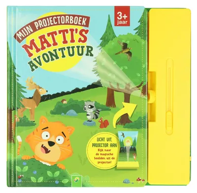 Immagine prodotto di Wins Holland Projektorbuch Mattis Abenteuer mit magischen Tieren