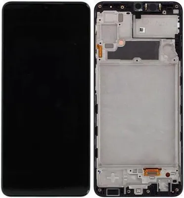 Produktbild von Original AMOLED Display Touchscreen Bildschirm Rahmen Schwarz für Samsung Galaxy A22 4G A225F