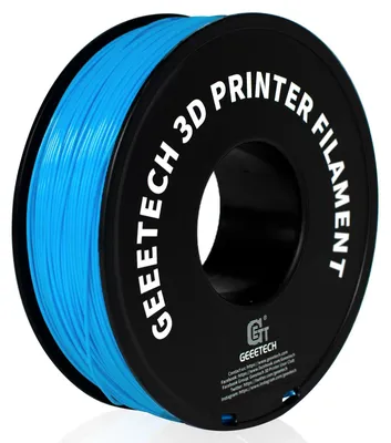 Produktbild von 3D-Drucker-Filament - ABS+ 1,75 mm - 1 kg Spule - Verwicklungsfrei - Ungiftig - Vakuumversiegelt - Water Blue