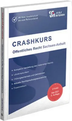 Image de CRASHKURS Öffentliches Recht - Sachsen-Anhalt