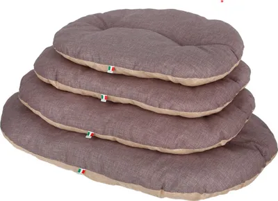 Image de Kerbl Liegekissen Loneta (Farbe Beige/Grau, L x B x H 92 x 64 x 9 cm) 80357