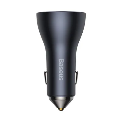 Obrázok produktu pre Baseus Contactor Pro Nabjaka do auta Usb-A + 2x Usb-C 65W Tmavo ed