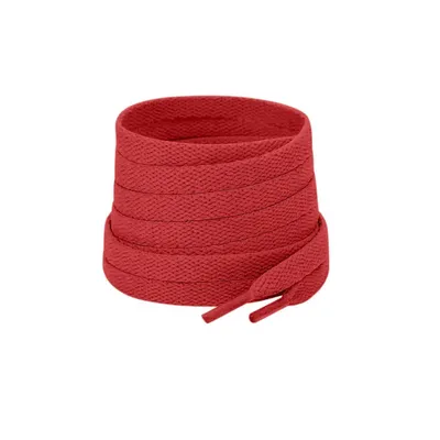 Flache Sneaker Schnürsenkel - Rot Karmin - 90 cm
