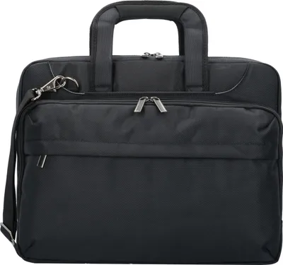 Produktbild von Aktentasche Arbeitstasche Laptoptasche Umhänge Tasche Schwarz 41 cm Bowatex