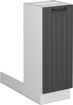 Produktbild von Kücheninsel Vicco Fame-Line Anthrazit Landhaus 30 cm ohne Arbeitsplatte, Model 38544
