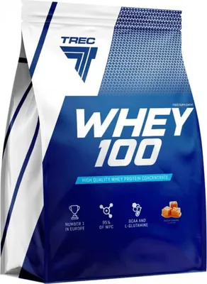 Produktbild von Trec Nutrition Whey 100 - 700 g Beutel Salted Caramel